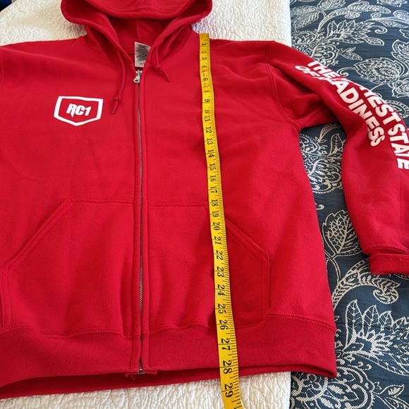 NWOT REDCON1 RED SWEATSHIRT- MEDIUM - Picture 6 of 9